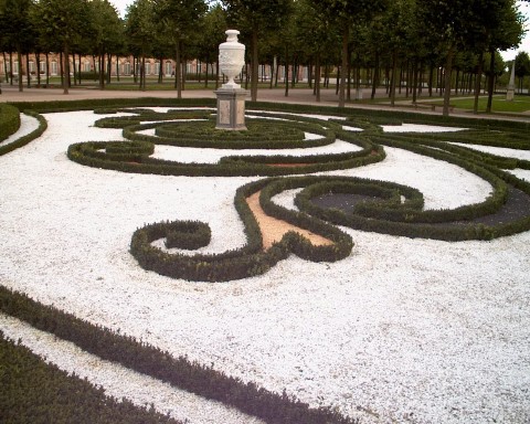 Garden embroidery.