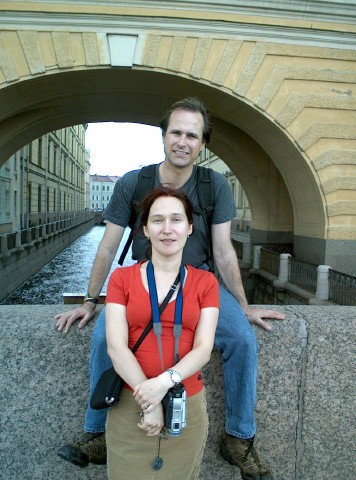 Olga and PM over canal