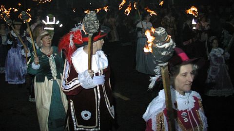 Bonfire Night, Lewes 2000