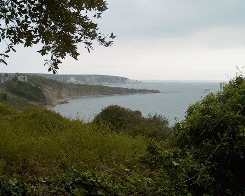 Looking back towards Swanage Bay