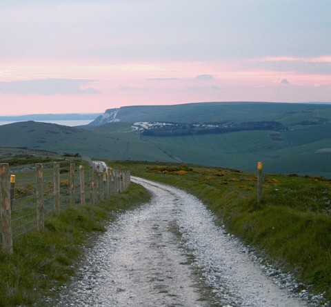 Down into Lulworth