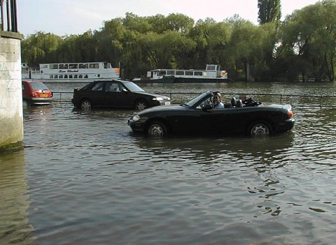 Thames at high tide