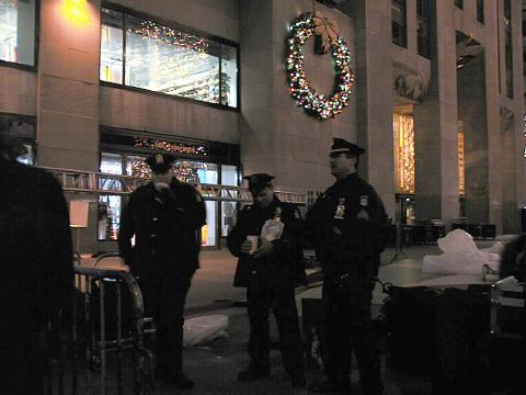 Cops + Donuts + Coffee = NYC