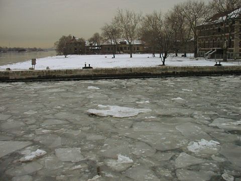 Ice, Ellis Island