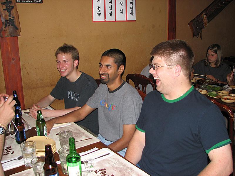 Dinner thursday night