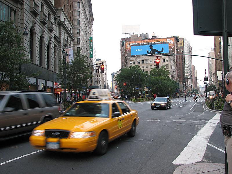 iPod & yellow cabs