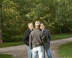 Three men