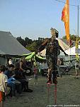 Stilt walker