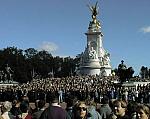 The crowd reaches a peak