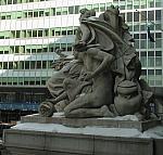 Outside the old Customs House