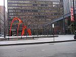 Orange sculpture