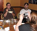 Jesse eats birthday cake